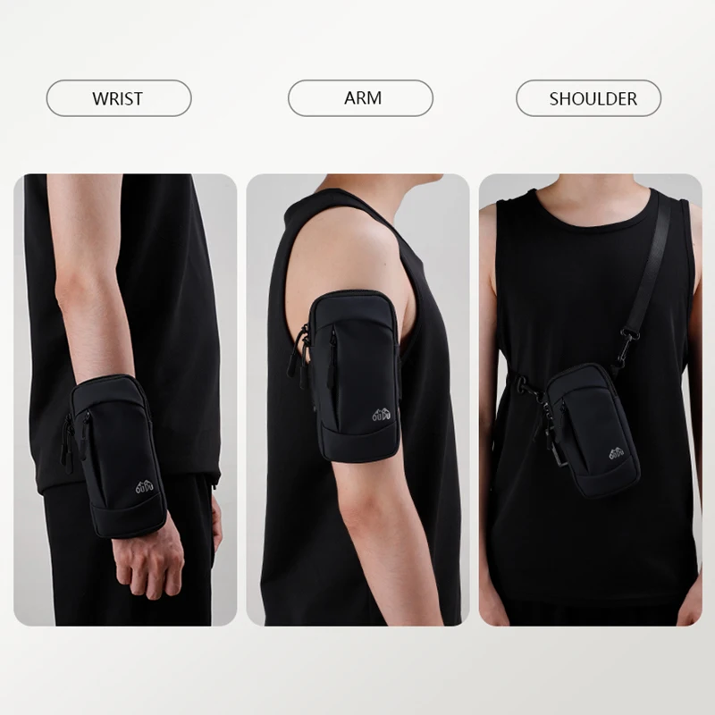 Running Phone Holder Armbands Sports Cases iPhone 13 14 Pro Max Jogging Bag Gym Waterproof Universal Phones Arm Pouch