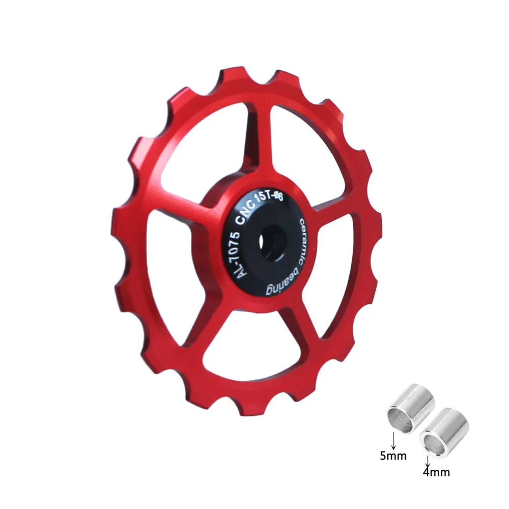 High-Performance MTB & Road Bike Rear Derailleur Pulley Roller with Ceramic Bearings