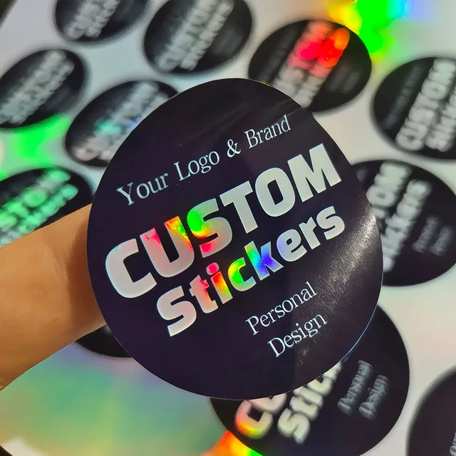 thumbnail image 2 of Custom Vinyl Stickers For Business Logo, Personalized Stickers Labels With Image 2 of 9