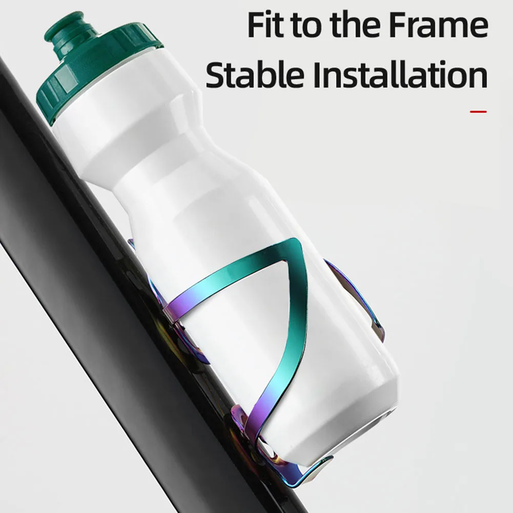 Bicycle Water Bottle Holder Adjustable Water Bottle Cage MTB Bike Cycling Aluminium Alloy Ultralight Handlebar Mount