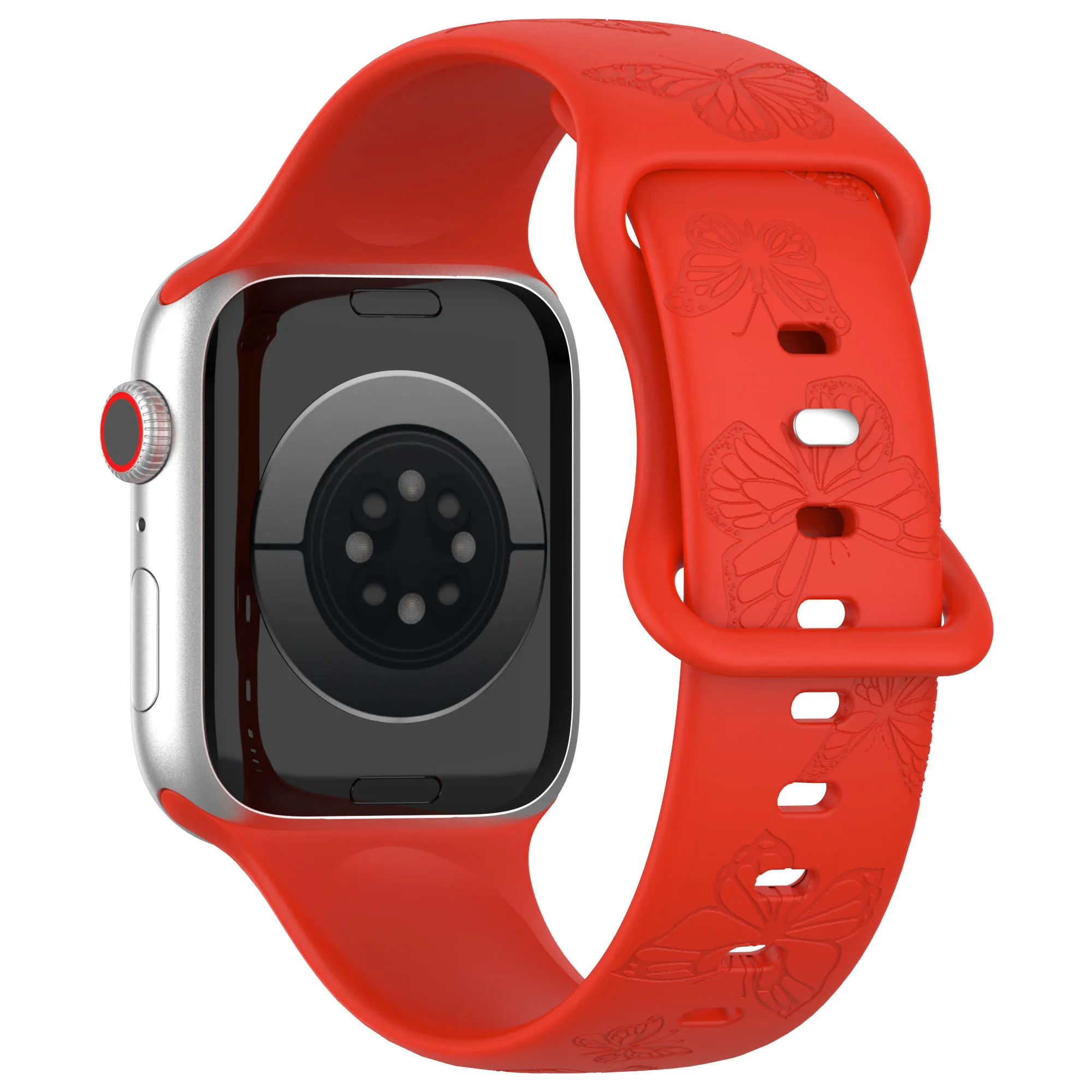 Stylish Pattern Silicone Strap for Women - Smartwatch Bracelet Belt