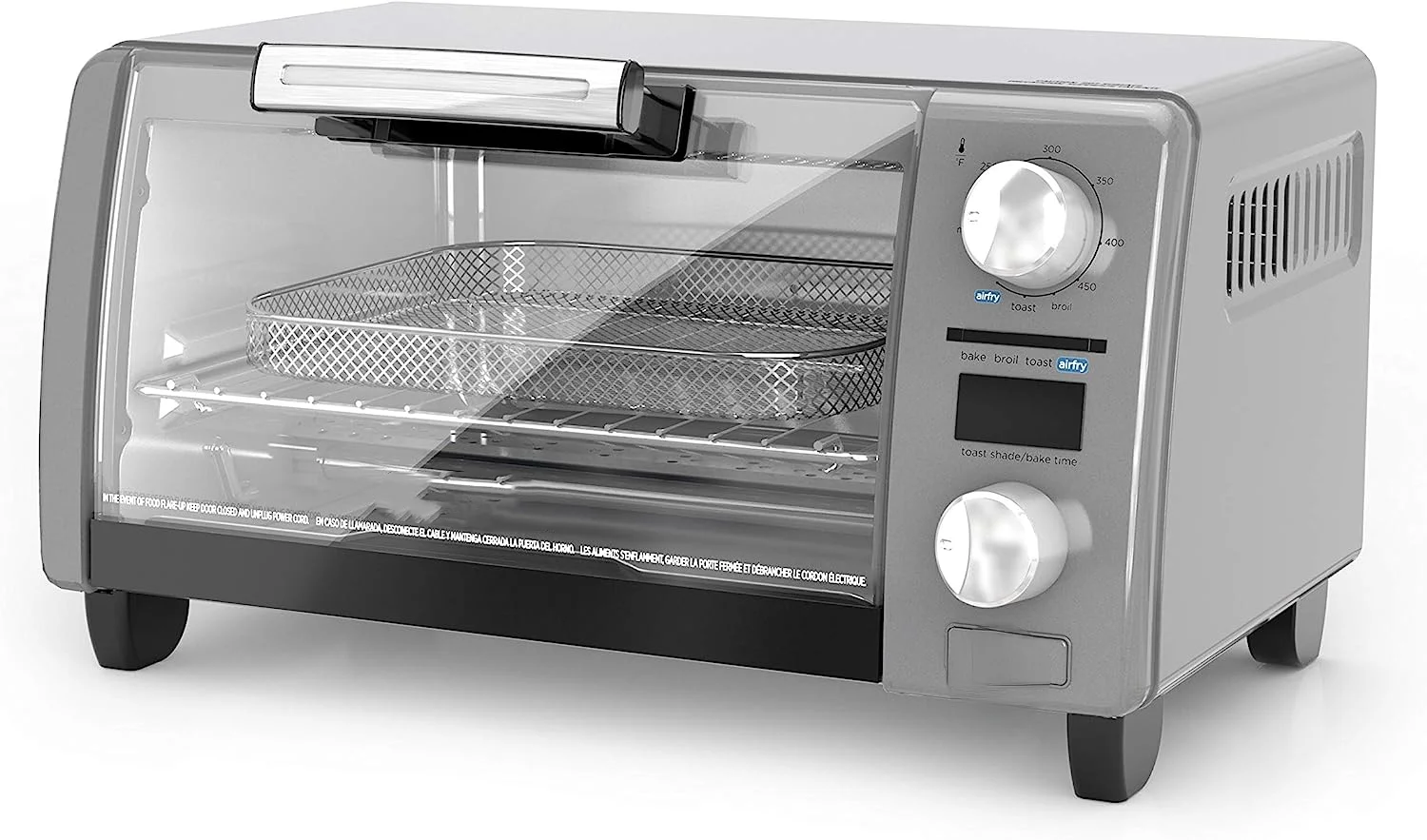 

Crisp N Bake Air Fry Digital Toaster Oven, 9 Electric crepe maker machine Crepe maker Pancake pan