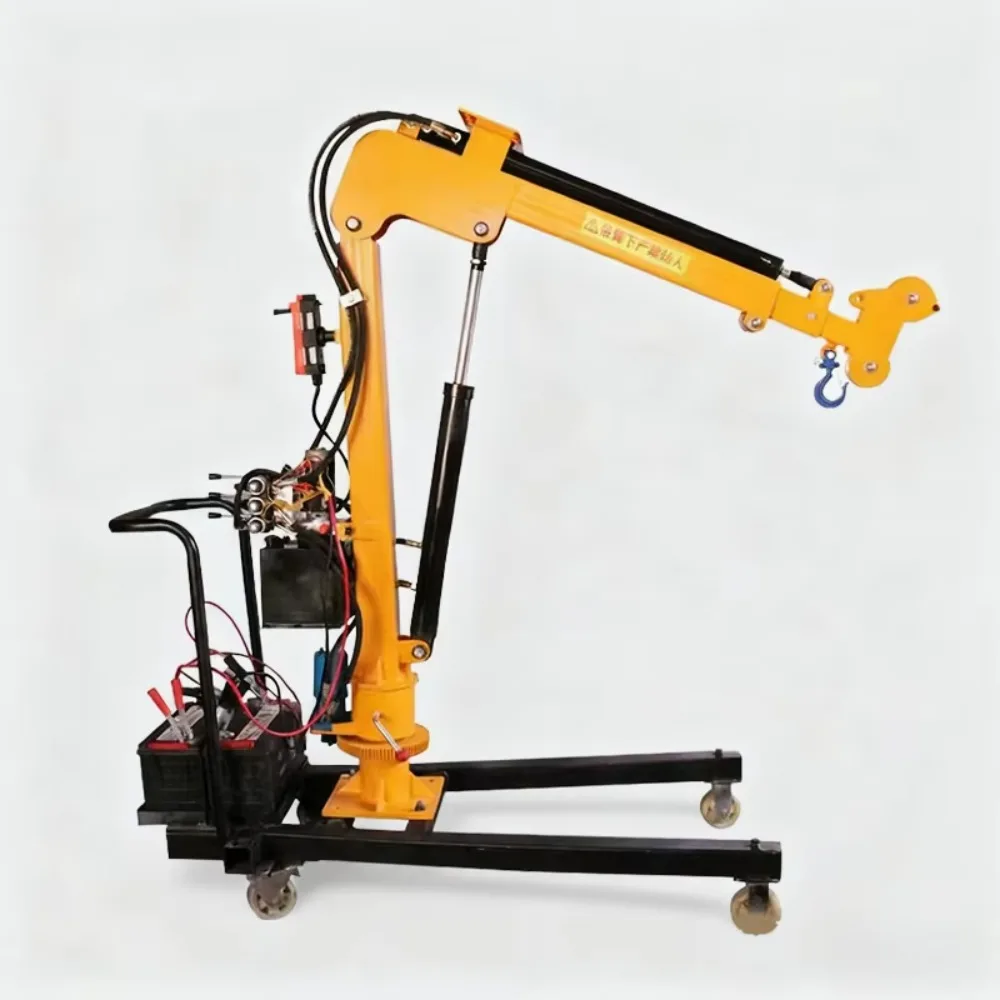 מנוע חשמלי מיני הידראולי בנפח 1 טון 12V למשאית פיקאפ עם מנוע להרמת משאית (הפקדה)