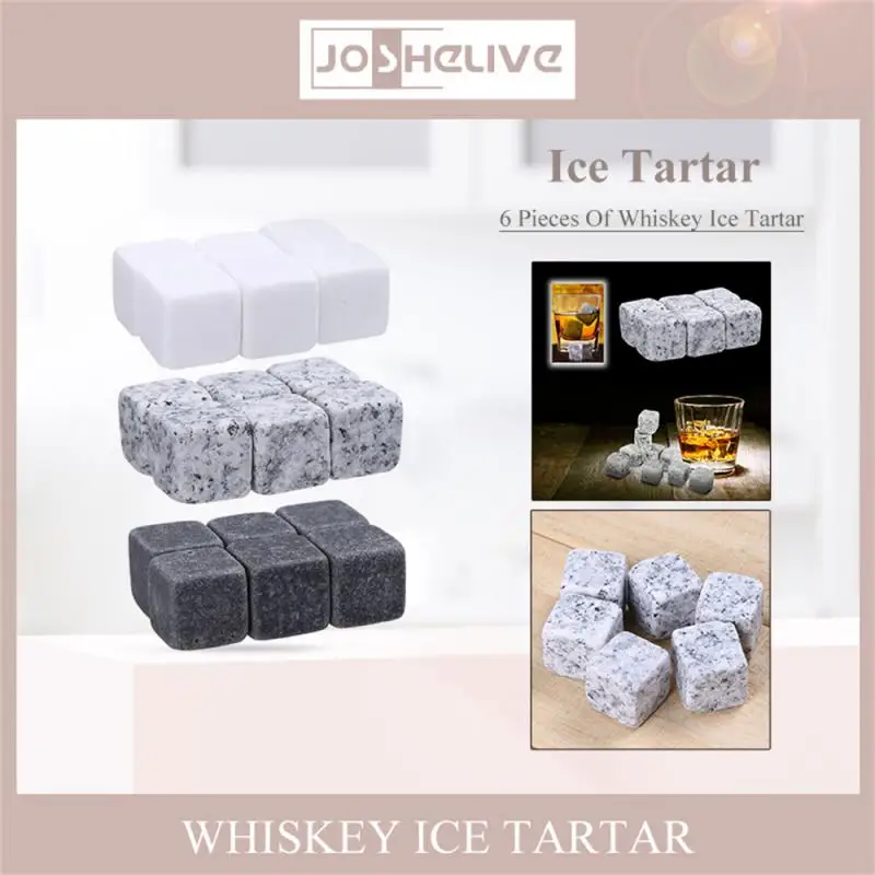 Pietre Di Whisky Che Bevono Pietre Di Ghiaccio Granito Naturale Whisky Stone Wine Rocks Cooler Regalo Di Nozze Favore Accessori Per Bar Di Natale