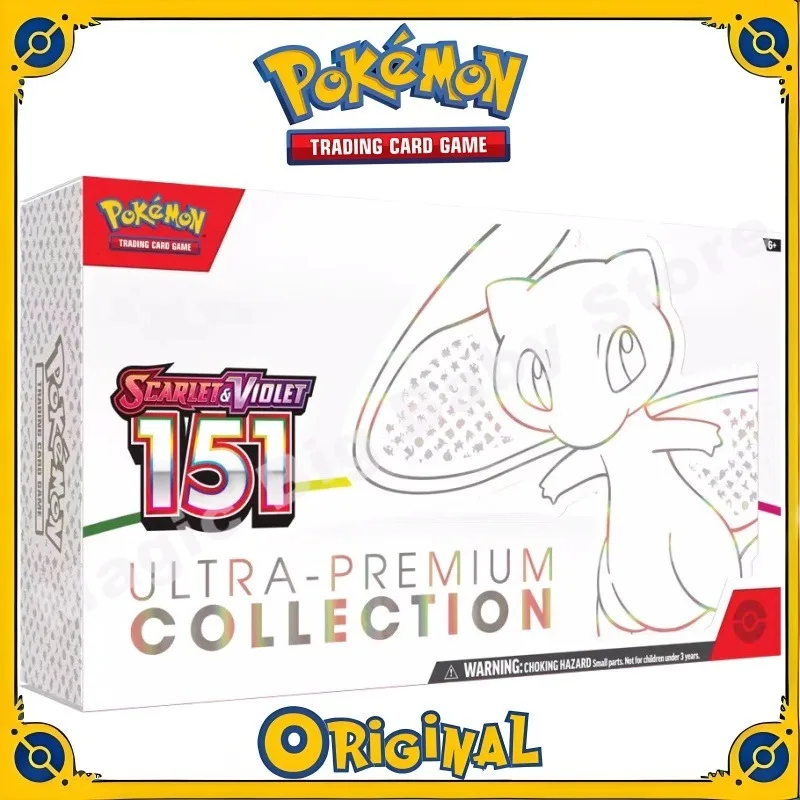 

Оригинальная карта Pokemon PTCG, издание США, 151, Подарочная коробка Dream, игровая карта Upc, официальный оригинальный подарок для ребенка