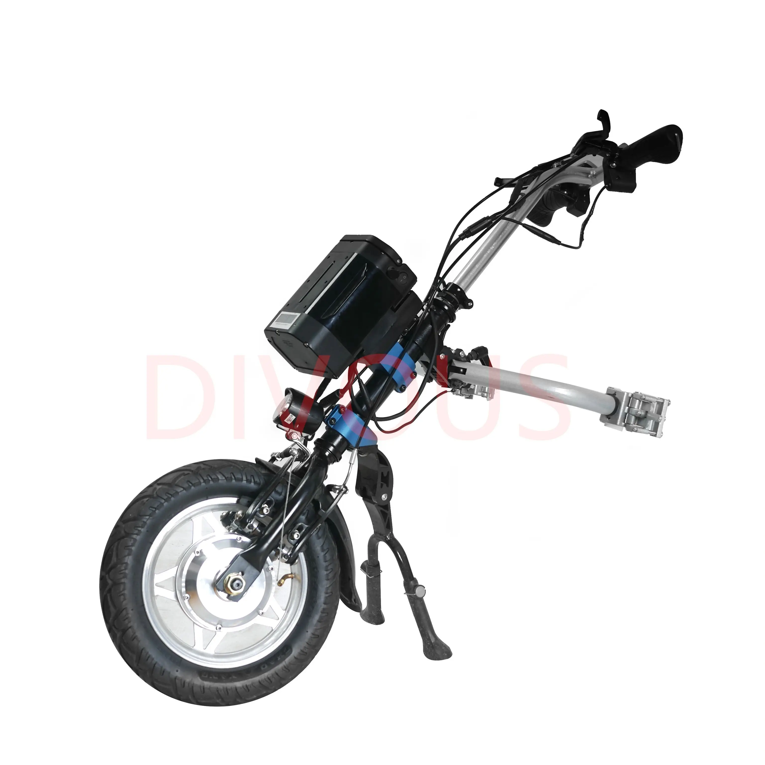 Lightweight 12Inch N/W 14KG Body Disabled Wheelchair Attachment Electric Handbike Handcycle