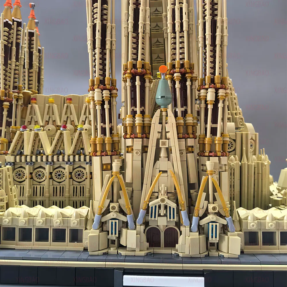 Lego Architecture La Sagrada Familia Set LEGO De La Sagrada Familia – +10  000 Pièces – Complet Remis à