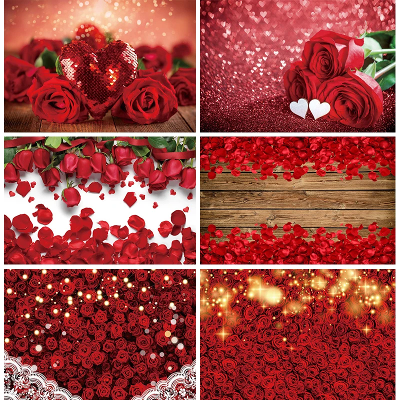 

Valentine Day Rose Background Flowers Floral Love and Friendship February 14 Decorations Banner Photo Background Photography