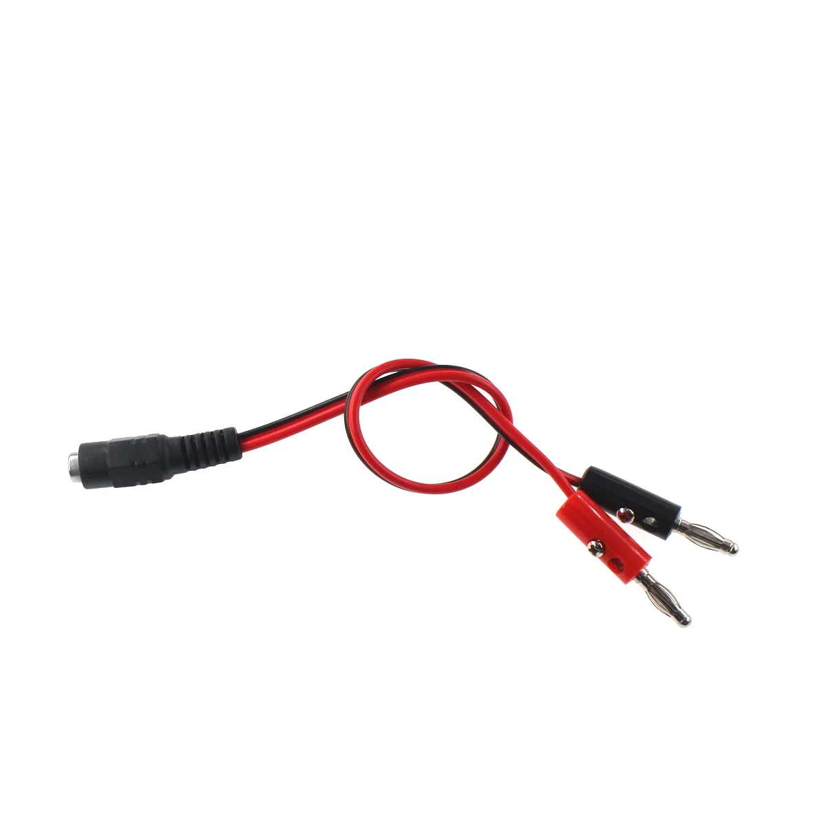 DC plug to banana plug cable 4mm power test cable DC5.5-2.1 Turn lantern DC male female