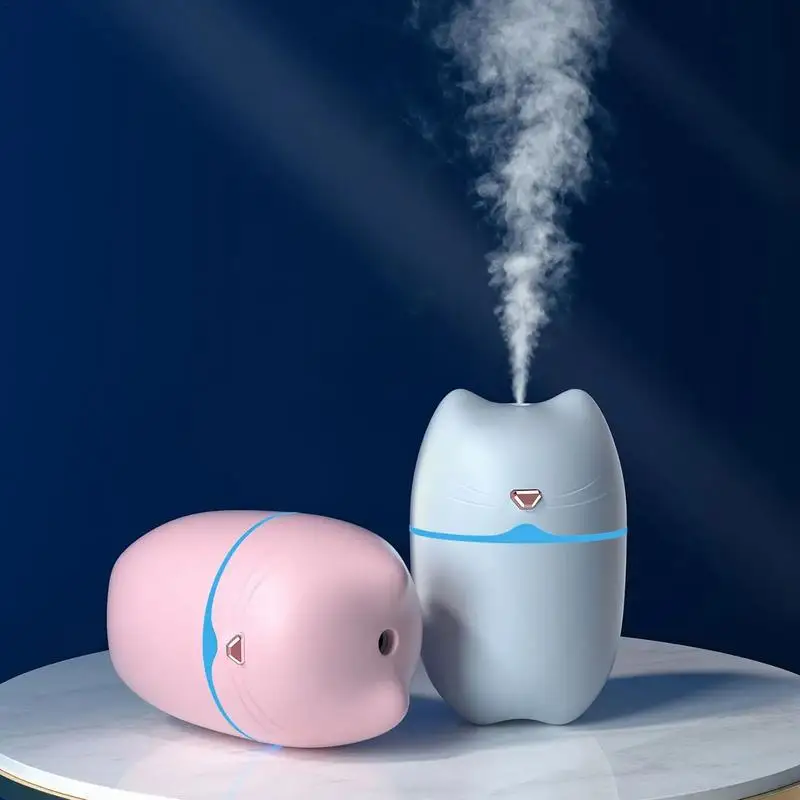 Portable Humidifier For Car Indoor Small Humidifier With Fine Mist Large Fog Capacity Aromatherapy Machine For Desktop Nursery