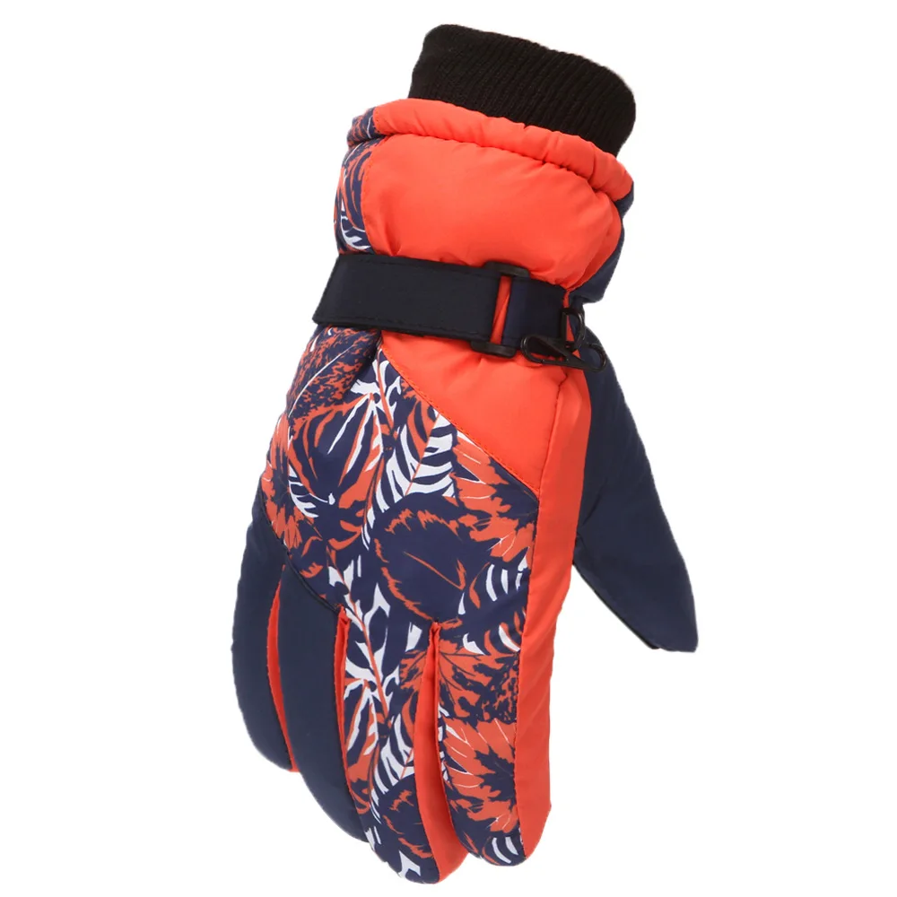 Gloves Kids Boy Winter Warm Waterproof Skiing Accessory For Outdoors Sports