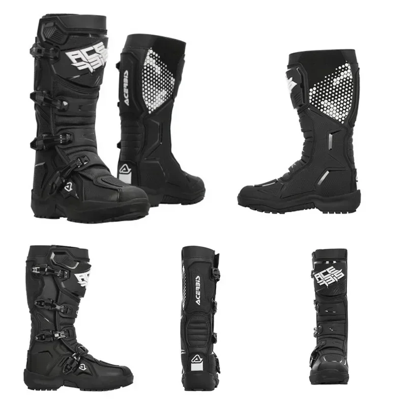 Motorcycle boots Motorcycle shoes Italian Acerbis Asibis Off-road Motorcycle Riding Protection Boots Protective Equipment