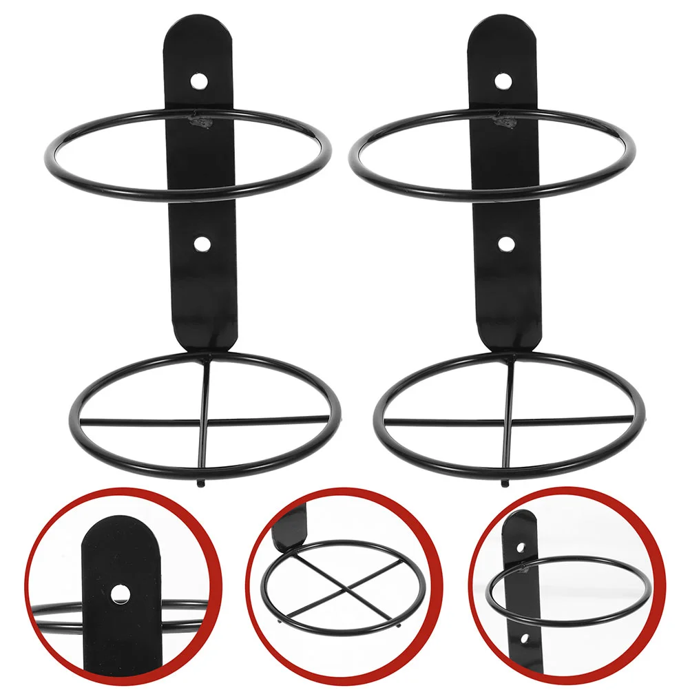 

4 шт., настенные металлические держатели для бутылок