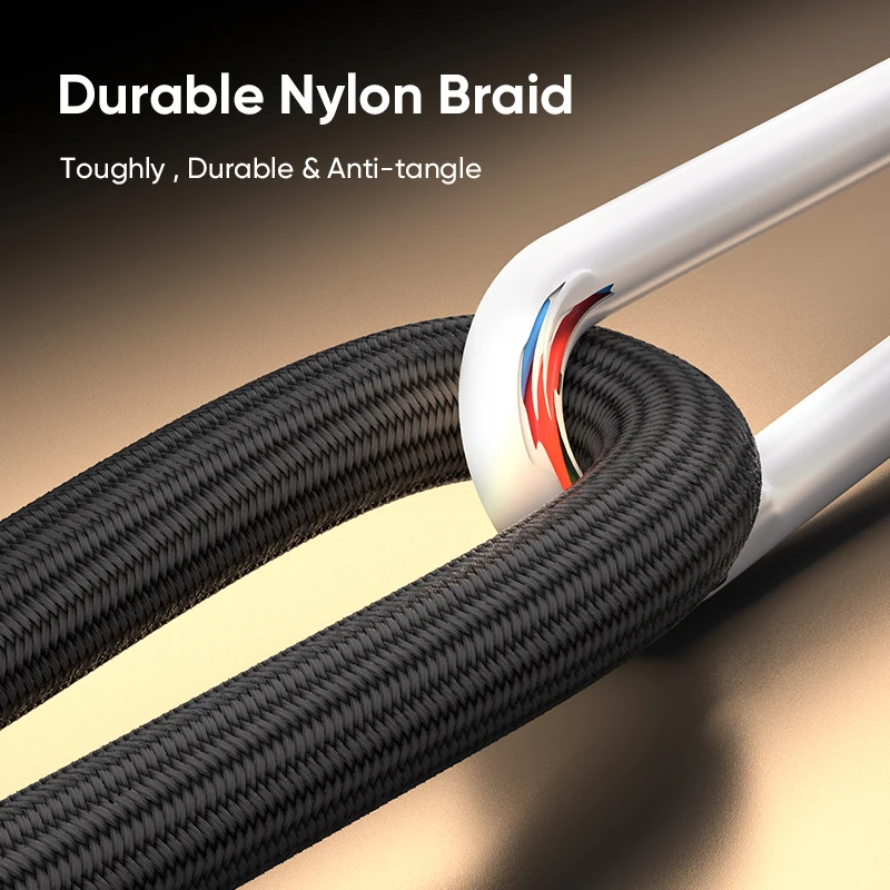 Revolutionary 240W Magnetic Type-C Digital Display Cable with 540-Degree Rotation