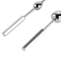 Edelstahl Pferd Eye Stick Penis Plug Insert Stimulation männliche Masturbation Stab Perlen Harnröhre stecker klingende Dilatation Sex 4