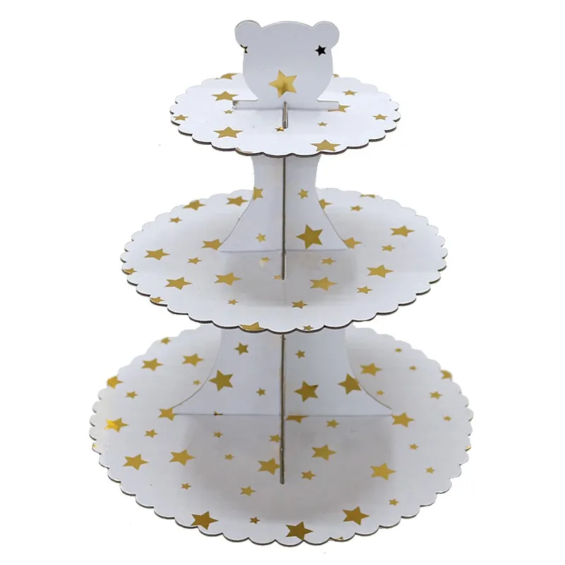 

Недорогая стойка для торта, 3 уровня