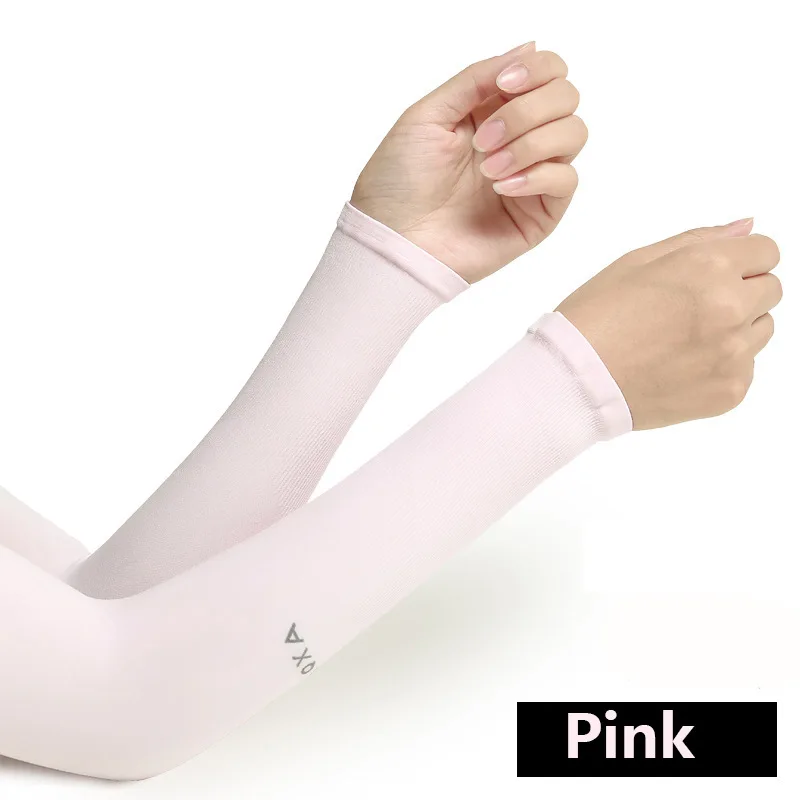 PINGNIAO Women's arm guards cool sports sleeves anti-ultraviolet sun protection sleeves for running, fishing and cycling