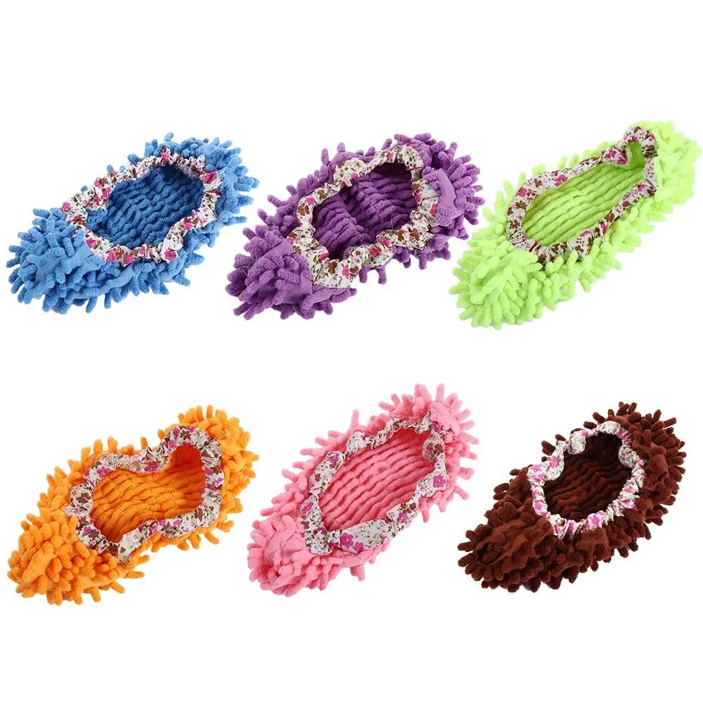 Multifunction Floor Dust Cleaning Slippers Shoes 1pcs Lazy Mopping Shoes Home Floor Cleaning Micro Fiber