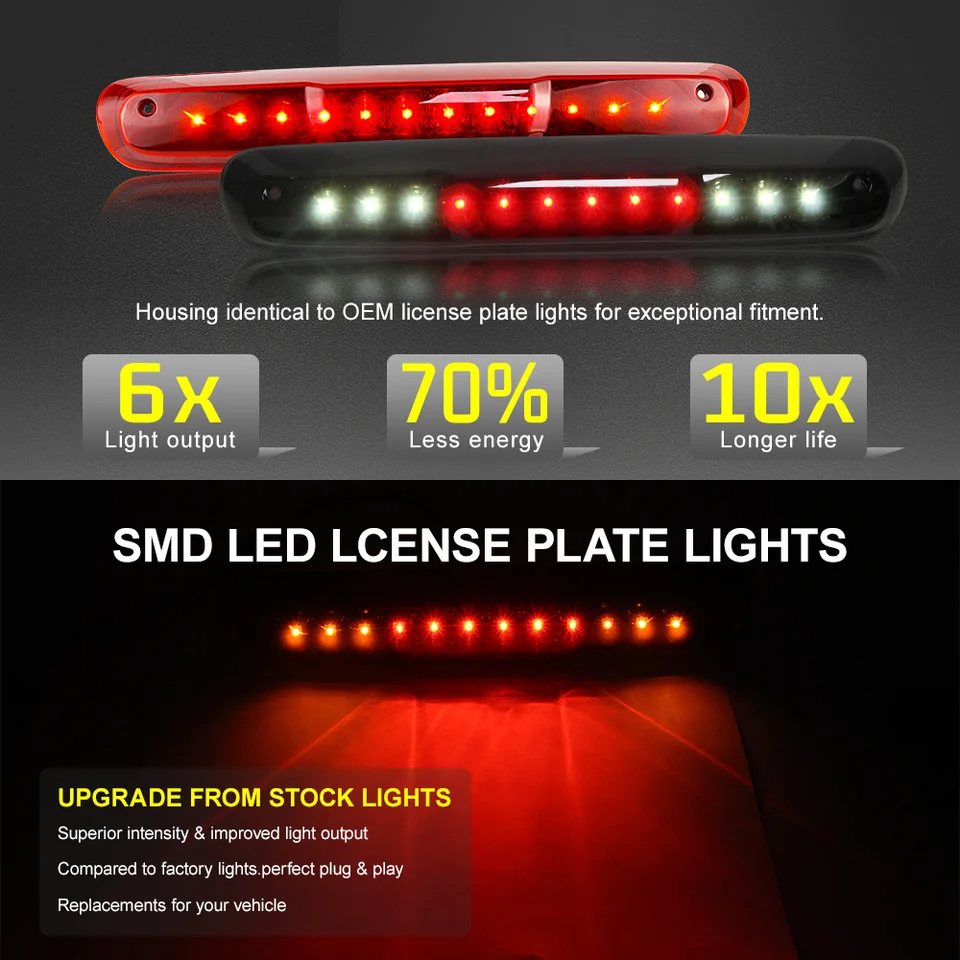 Tresound 3rd Third Brake Light For Chevy Qatar