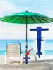 1 Piece of Plastic Umbrella Plug Beach Umbrella Base Floor Fork Accessory Beach Umbrella Insert 2