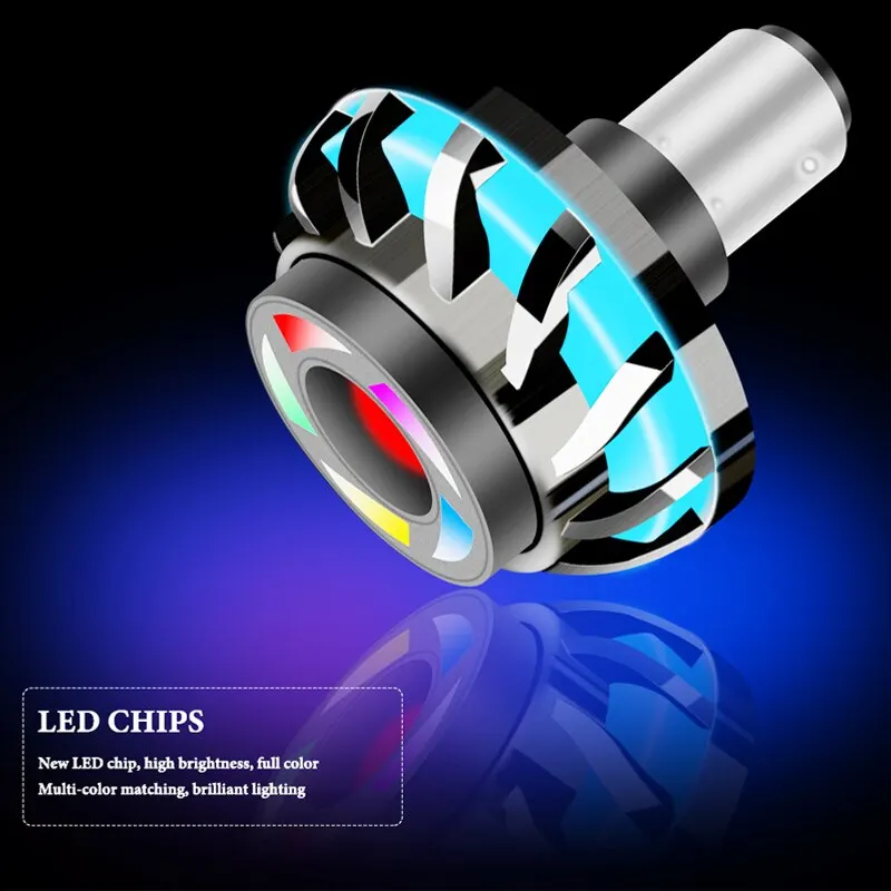Motorcycle LED Lights 1PCS Motorcycle Warning Lamp Tail Brake Rear Lights Flash Strobe Accessories