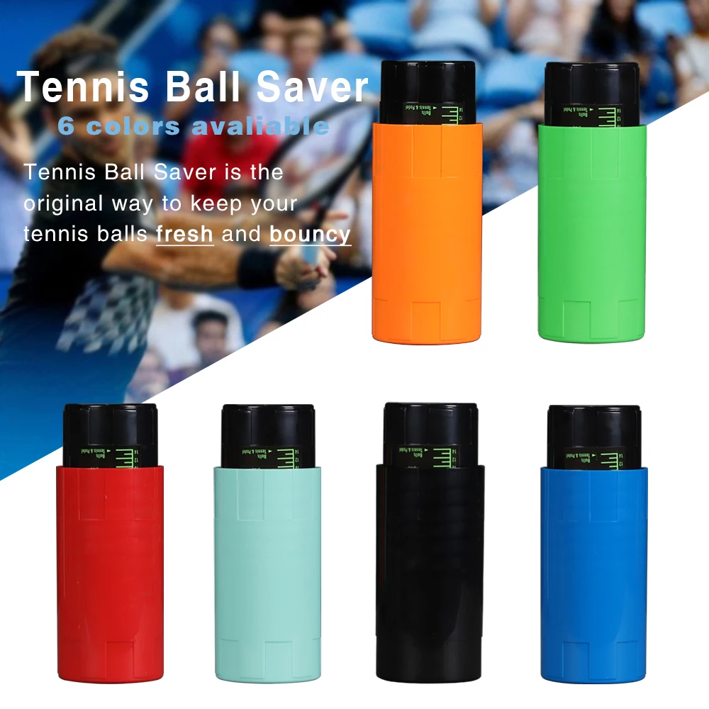 Tennis Ball Container Pressurized Storage Keeps Balls Bouncing Like New