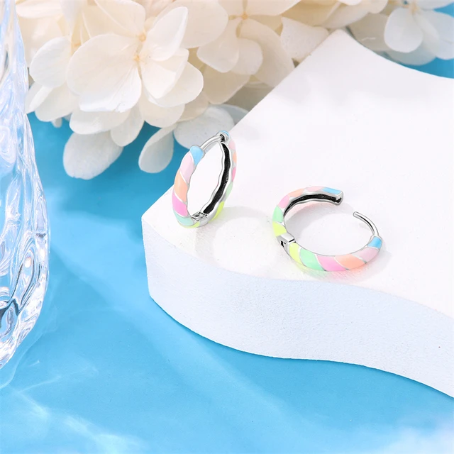 Piercing Orecchino Naso 2.5 Mm Brillantino Piccoli Brillantini Bianchi Argento 925 Sterling Set 20 Pezzi