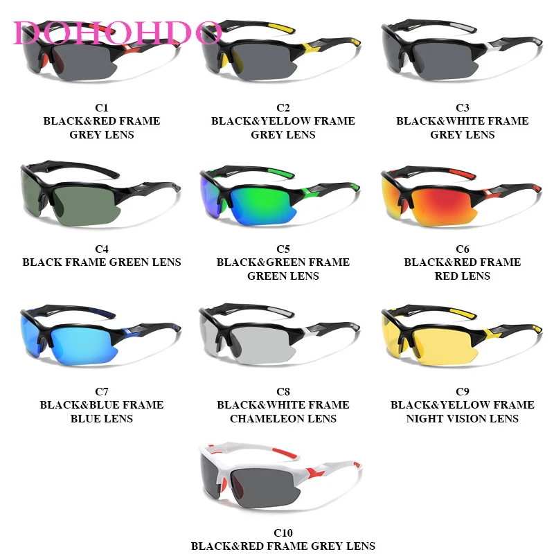 New Classic Anti-Glare Night Vision Goggles Men Women Polarized Yellow Lens Sunglasses Night Driving Glasses UV400 Photochromic images - 6