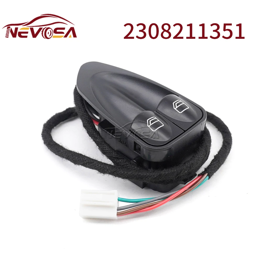 Nevosa Per Mercedes-Benz R230 Sl Classe Interruttore Alzacristallo Elettrico Porta Sinistra 2308211351 Accessori Muslimah Interruttore Lato Conducente