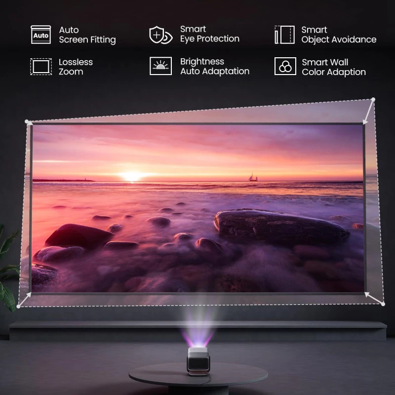 JMGO N1S 울티메이트 4K 프로젝터 트리플 레이저 글로벌 버전 3300 ISO 루멘 HDR10 구글 TV 넷플릭스 1600:1 콘트라스트 홈 시네마