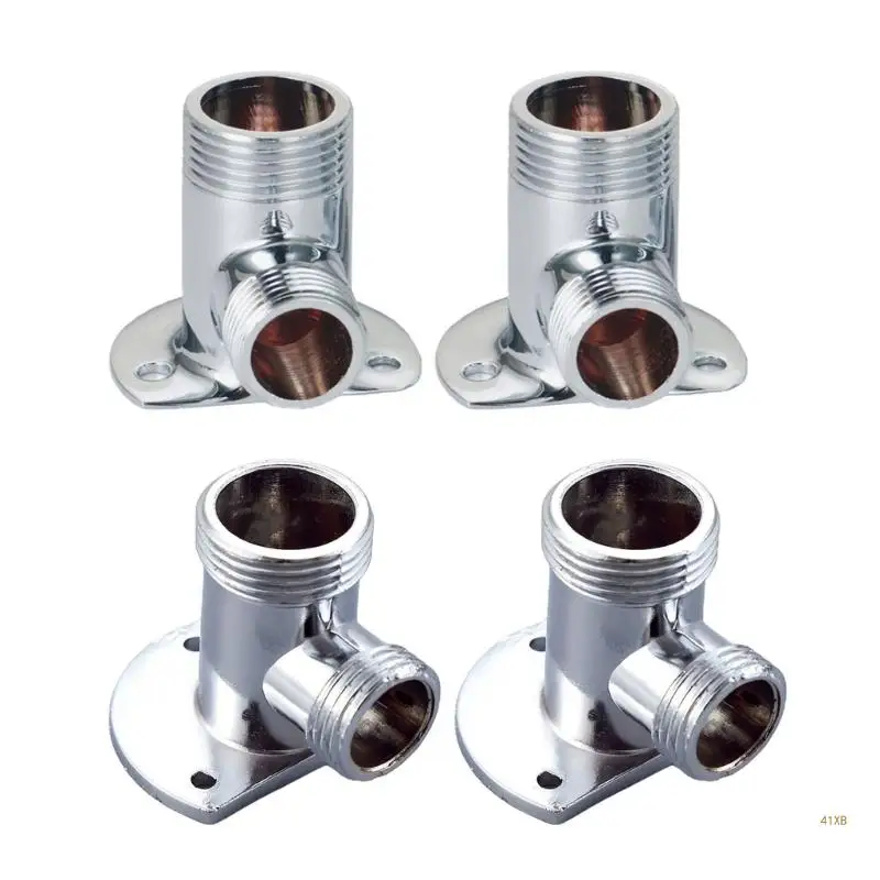 

41XB 2 шт. в упаковке, соединительное основание для насадки для душа, металлическое основание-переходник для насадки для душа, и