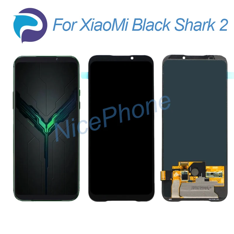 

for XiaoMi Black Shark 2 LCD Display Touch Screen Digitizer Assembly Replacement SKW-H0, SKW-A0 Black Shark 2 Screen Display LCD