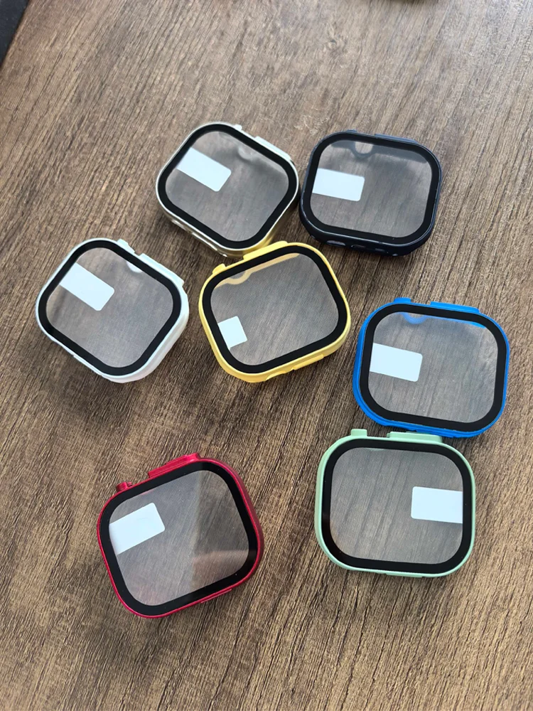Premium Tempered Glass & Bumper Case for Apple Watch - Protective Smartwatch Cover & Accessories