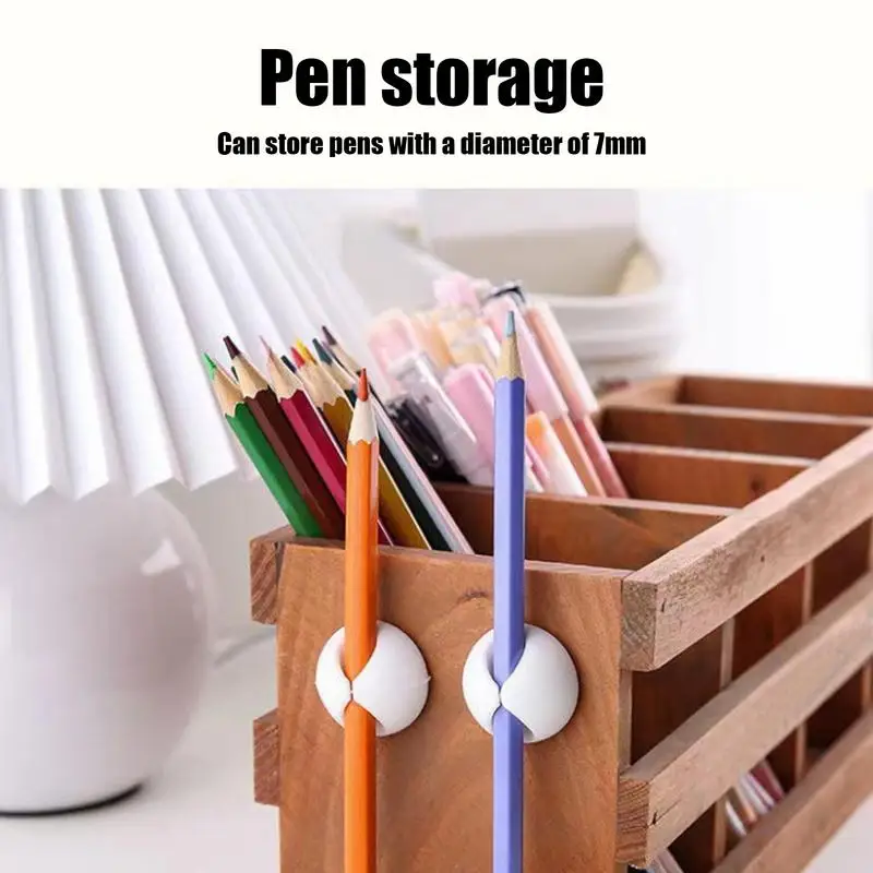 Cable Organizer 10Pcs Cable Clip Desk Tidy Organiser Winder Wire Cord USB Charger Cord Holder Organizer Fixed Clasp