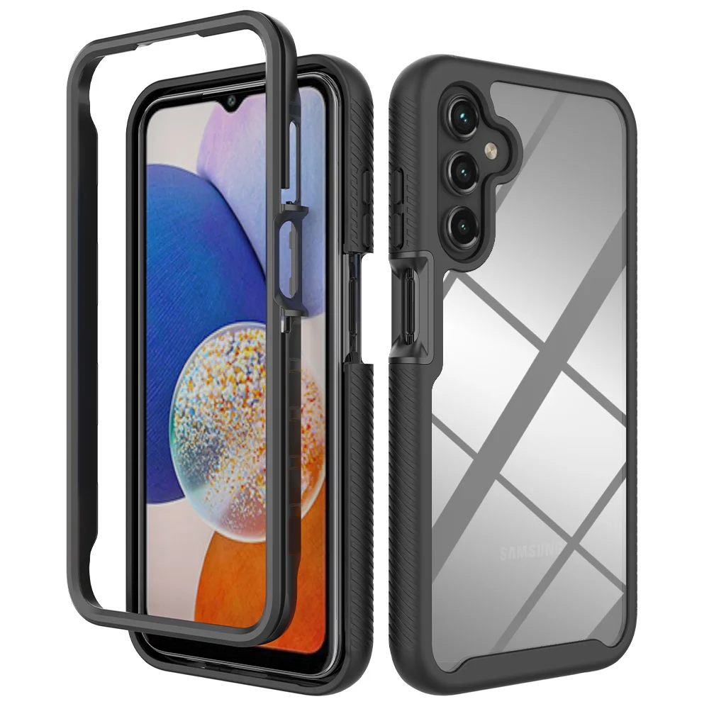 thumbnail image 1 of Hybrid Rugged Armor Shockproof Phone Case For Samsung Galaxy A15 A25 A35 A55 A05S A04S A14 A24 A34 A54 5G TPU Plastic Back Cover, 1 of 4