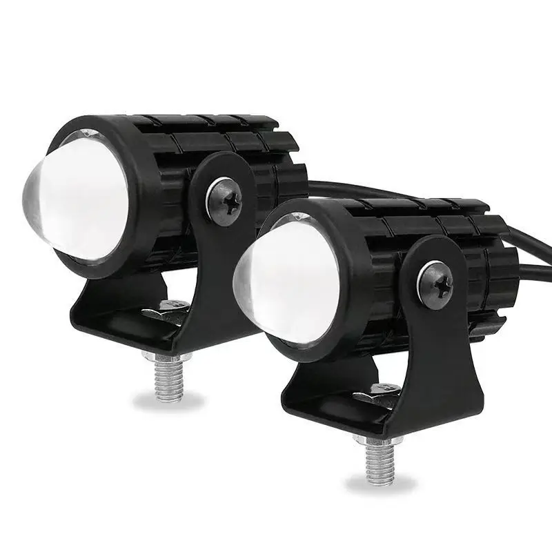 Dual Color Universal Motorcycle LED Headlight Kit