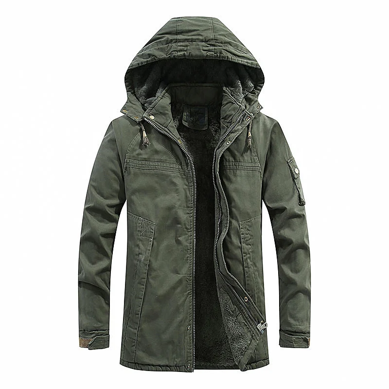 2023-Winter-Men-Jackets-Fleece-Warm-Winbreaker-Cotton-padded-Jackets ...