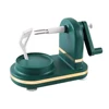 New Hand-cranked Manual Fruit Peeler Multifunctional Apple Pear Kitchen Peeler Slicing Tool With Spare Blades 3