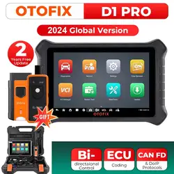 OTOFIX D1 PRO Diagnostic Scanner ECU Coding Bi-Directional Control Diagnostic Tools CANFD DoIP 2 Years Update Guided Functions