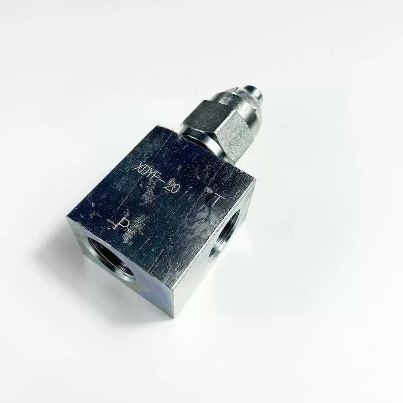 XDYF20-00 pilot operated one-way relief valve for refueling block, small relief valve for breaking hammer excavator