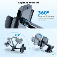 Gravity Car Phone Holder Mount Stand Air Vent Clip GPS Mobile Cell Support in Car For iPhone Xiaomi Huawei Samsung Car Bracket - Image 4