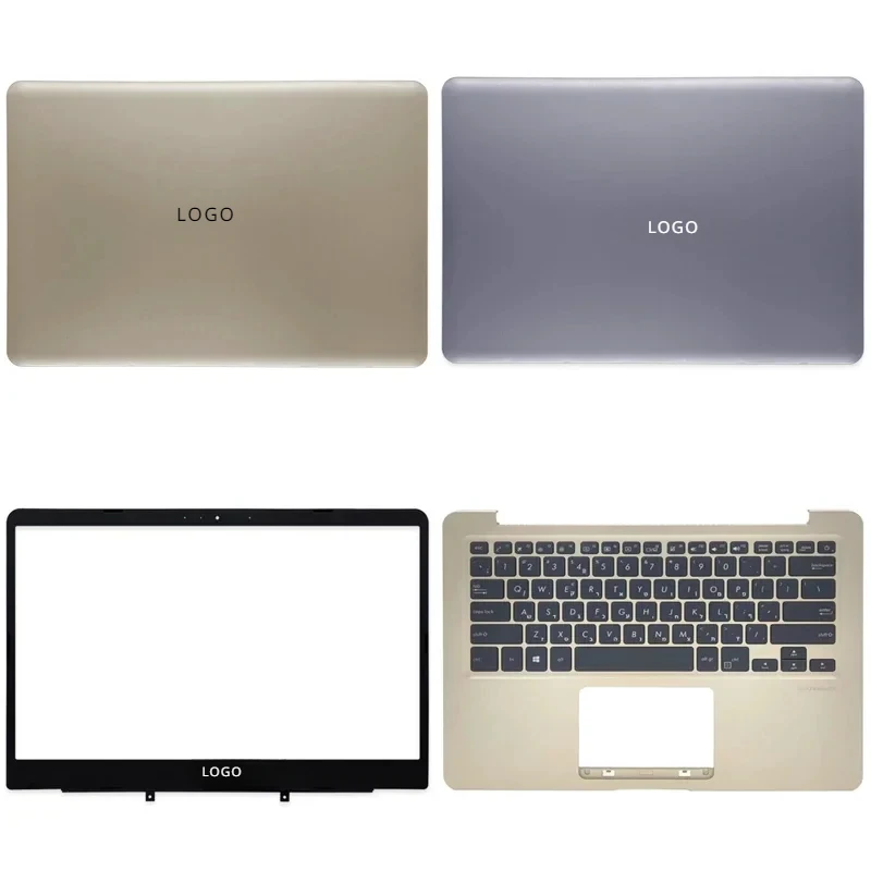 

New For ASUS S4000V S4100V S4200U S410U X411 R421U Laptop LCD Back Cover Front Bezel Upper Palmrest Bottom Case Keyboard Hinges