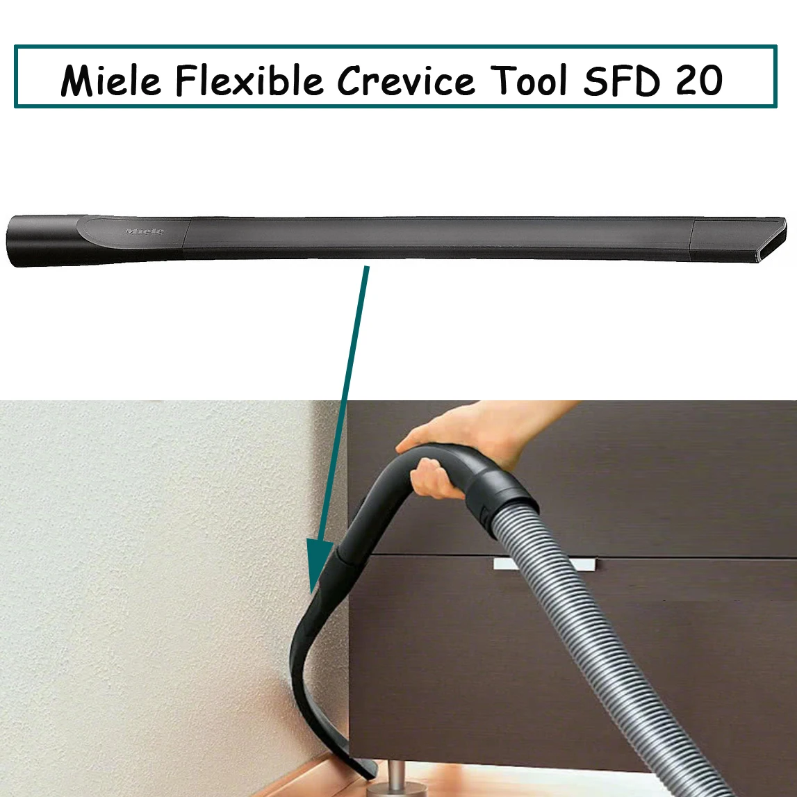 Miele Flexible Crevice Tool SFD 20 for 