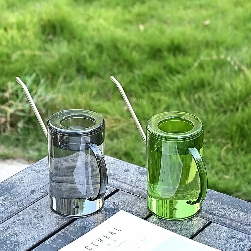 

Watering Pot Household Long Mouth Large Capacity Plastic Watering Pot Garden Plants Succulent Transparent Watering Can