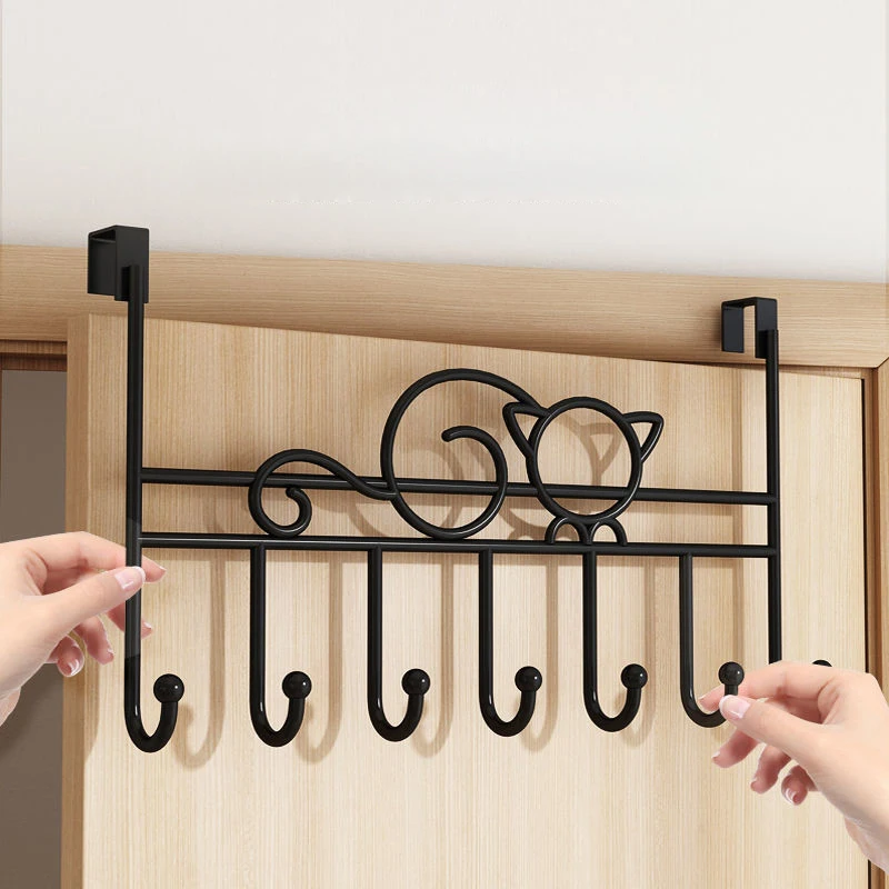 

Креативные крючки на дверь, Домашний Органайзер для ванной комнаты, вешалка для одежды, пальто, шляп, полотенец, держатель для аксессуаров для ванной и кухни