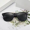 Anti-myopia Astigmatism Glasses With Holes Vision Correction Fatigue Pin Hole Glasses For Men Women Eyesight Improvement Natural 3