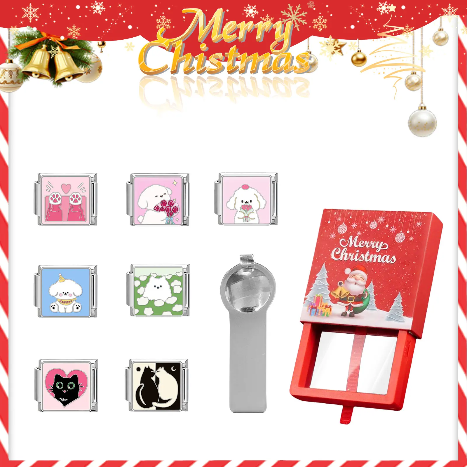 Italian Charm Links Bracelet DIY Making