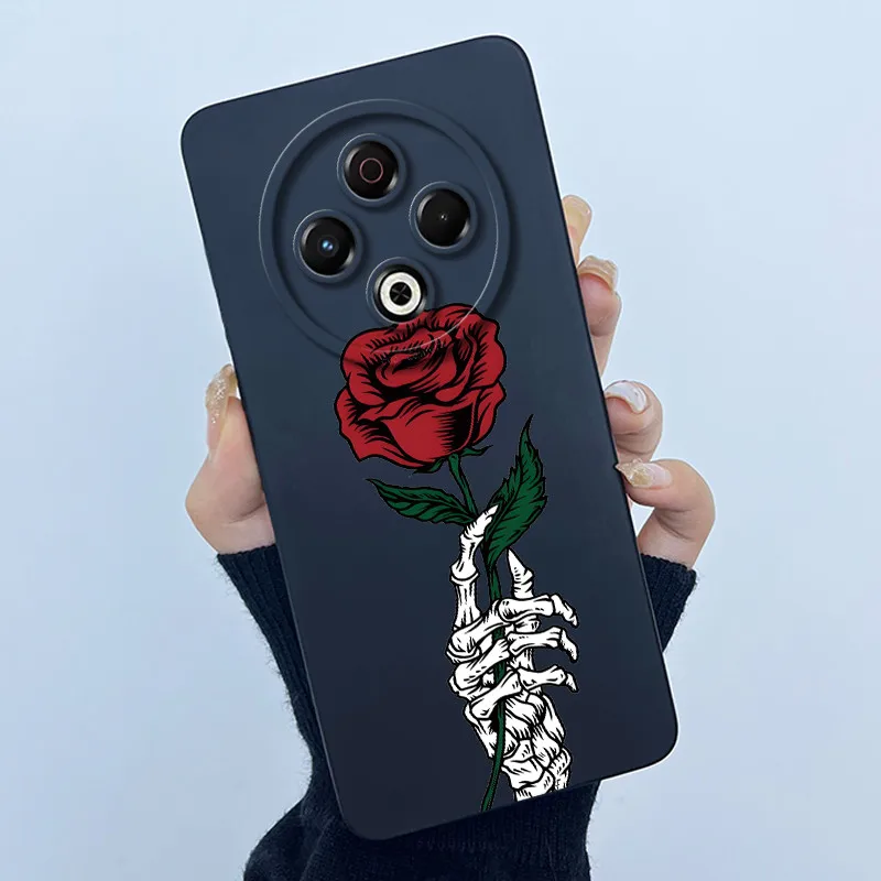 Soft Silicone Phone Case with Sweet Printed Design