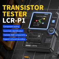LCR-P1 Transistor Tester Diode Triode Capacimeter Resistance LCR ESR Meter MOSFET NPN PNP S M D Multifunction Tester 1