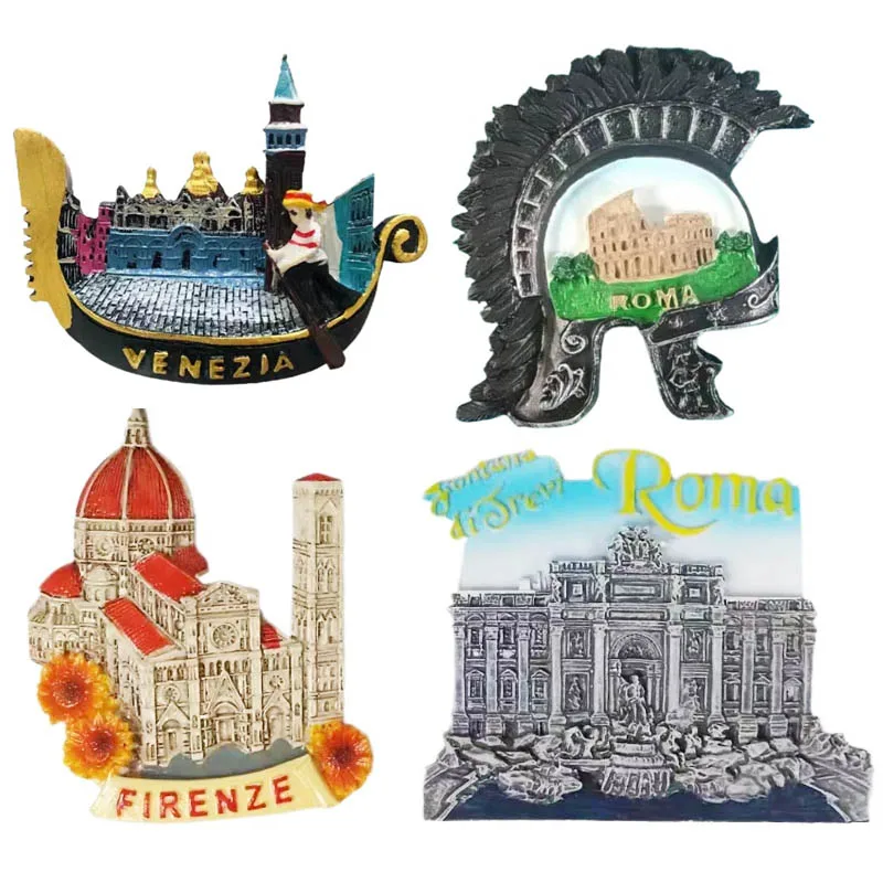 3D Firenze Firenze Italia Frigorifero Magnetico Viaggio Sticker Souvenirs Casa & Cucina Decorazione Italia Frigorifero Magnete dalla Cina